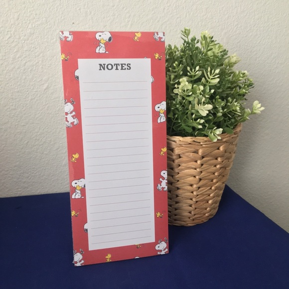 Peanuts Other - Snoopy and Woodstock Notepad